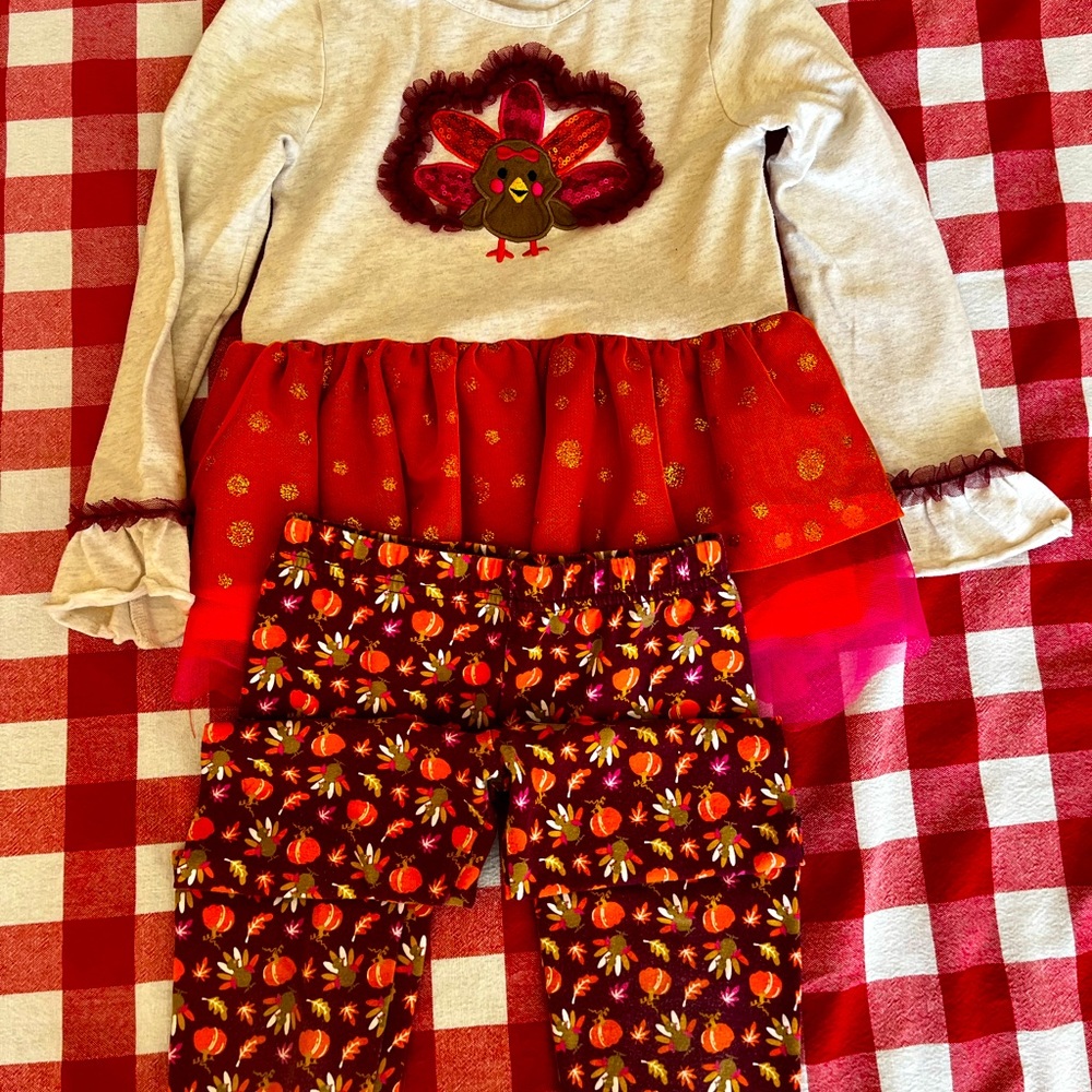 Girls size 6x Thanksgiving outfit